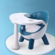 Xanh đậm đệm PU đĩa ăn trong suốt