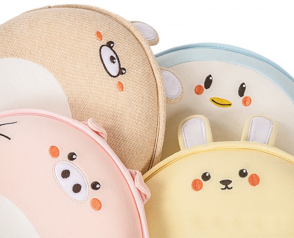 Gối trẻ em sơ sinh cao su non mềm mại CS39